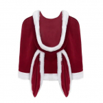 J&otilde;ulud J&otilde;uluvana Kapuutsiga r&auml;tik Mantel Naistest J&auml;nkut&uuml;druk K&uuml;&uuml;likuk&otilde;rvad Cape Cosplay Kost&uuml;&uuml;mid Just One Size punane