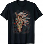 Horse Tribal Abstract Native American Design Unisex T-s&auml;rk S