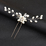 1 tk. Pruudi pulmade tiaara juukseklamber vesipuur, lilleline juuksekaunistus, juukseklamber pruudi ehted