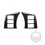 Praktiline rooliratta nupu raami trimm Isekleepuv auto salongi lisatarvikud Lihtne paigaldamine