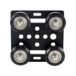 V-pukkplaat V-ratas 2020 V-t&uuml;&uuml;pi alumiiniumprofiilrattad 3D-printerid CNC h&otilde;be