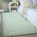 Kunstk&uuml;&uuml;liku karusnahast vaip kohev diivanimatt padi libisemisvastane pestav elutoa vaibad pehme magamistoa vaip t&uuml;drukutele karvane tooli matt kaunistus 110x160cm