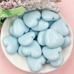 Home Living Solid Color for Kaelakee K&otilde;rvar&otilde;ngad Moe valmistamine S&uuml;damehelmed Akr&uuml;&uuml;l 18,8*17,2mm 20tk/kott DIY K&auml;sitsi valmistatud materjalid