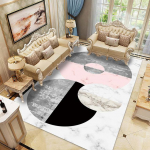 Lihtne mitut t&uuml;&uuml;pi magamistoa k&ouml;&ouml;gi p&otilde;randamatt Kohandatud geomeetriline vaip Tapis Salongivaibad R&otilde;du vannimatid Magamistoa vaibad 80x120cm