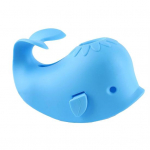 Beebi vannisegisti kate Vaalakujuline silikoonist segisti kate Kaitske beebi vannisegisti kate kodu vannitoa jaoks sinine