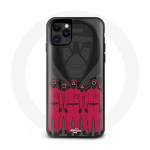 Coque Iphone 12 mini Squid Game faces