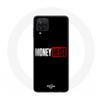 Samsung Galaxy A12 &uuml;mbris la casa de papel Money Heist logo 5. hooaeg