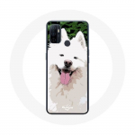Oppo A53 Case samojeedi valge koerat&otilde;ug