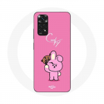 Coque pour Xiaomi Redmi Note 11S BTS Bangtan Sonyeondan BT21 Shooky Suga Et Cooky Jungkook