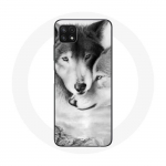 &Uuml;mbris Samsung Galaxy A22 5G Wolf Duo loomadele