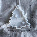 Christmas Snowflake P&otilde;dra silikoonvorm Aroomiteraapiline krohv silikoonvorm