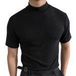 Meeste Riietus S&uuml;gis ja Talv Turtleneck L&uuml;hikeste Varrukatega T-s&auml;rk Meeste Aluss&auml;rk &Uuml;hev&auml;rviline Top 3XL