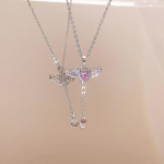 17KM Y2K kristallist s&uuml;damega kaelakee mood Kpop l&auml;ikivad rangluukett kaelakeed naistele t&uuml;drukutele uued trendid peokingitused 2023. aasta ehted CHINA