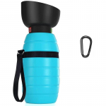 850 ml suure mahutavusega kaasaskantav koerte veepudel, kerge lekkekindel lemmikloomajoogi jaotur &otilde;ues jalutamiseks S - 500ml (16.9oz) roheline