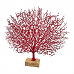 Branch Wedding flower panel Material punane