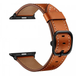 &Uuml;hilduv Apple Watchi rihmale 40mm 41mm 44mm 45mm 49mm Nahast asendusrihm iWatch Series 8 7 6 5 4 Ultra SE jaoks 44mm 45mm 49mm