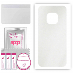 apgo Protective Skin Sticker for the back compatible with Nokia XR20, Wrap Film, Foil, Vinyl - Pattern Matte Transparent