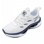 Suvised spordijalatsid hingavad j&auml;&auml;ekraaniga jooksujalatsid Popcorn meeste jalan&otilde;ud Moodsad ja mitmek&uuml;lgsed vabaajajalatsid paarile 44 valge