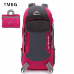 36L Fashion Portable Foldable Travel bag Ultra Light Breathable Large Capacity Outdoor Climbing Backpack Unisex high quality Nylon Hiking Trekking Bag sinine