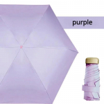 Anti UV Super Mini Pocket Compact p&auml;ikesevari Kokkupandav vihma tuulekindel reisi mini vihmavari