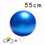 55cm/65cm/75cm/85cm punktiga massaažipalli joogapall pumbaga Hedgehog Fitness Ballid Fitball Pilatese tasakaalutreening Spordij&otilde;usaal