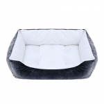 Voodi koerale kassile Lemmikloom Square Palus kennel Keskmine v&auml;ike koer Diivanvoodi padi Lemmiklooma rahustav koera voodi Maja Lemmikloomatarbed Aksessuaarid XS(43X34X12CM)