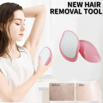 Korduvkasutatav karvaeemaldus ilma raseerimata Crystal Hair Remover Juuksekustutusvahend naistele pestav nanokarvaeemaldus sileda naha saavutamiseks One Size roosa