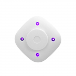 Tualettruumi steriliseerimislamp UVC UV-kaasaskantav ministeriliseerimislamp majapidamises kasutatav USB-taaslaetav 8Pcs Aroma Tablet valge