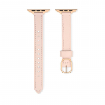 Kellarihm &otilde;huke nahast rihm Apple Watch Band Ultra 49mm 44mm 42mm 38mm 41mm 45mm naiste k&auml;ev&otilde;ru iWatchi seeria jaoks se 8 7 6 5 4 3 2 1 38mm