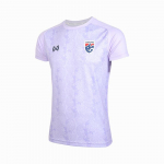 TAILAND Rahvuslik Jalgpall S&auml;rk CHEER F&auml;nni Versioon Kiiresti Kuivav S&auml;rk &Uuml;mara Kaelusega Pol&uuml;ester Roheline Valge L&uuml;hikeste Varrukatega Vorm Sport V&auml;ljas XS