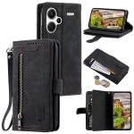 Xiaomi Redmi Note 13 Pro+ 5G &uuml;mbrise 9 kaardipesa aluse jaoks, nahast retrotelefoni kate