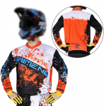 Motokrossi Jersey v&otilde;idus&otilde;it Maastikuratas MX Enduro MOTO Mootorratas Flexair riided laps poiss t&uuml;druk moto laps m&auml;gi Dirt Bike allam&auml;ge L-Jersey-kid