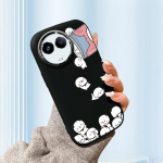 T&auml;isv&auml;rviline h&otilde;bedase servaga objektiiv Rasvane korpus Pehme TPU vedel silikoonkate P&otilde;rutuskindel telefoni&uuml;mbris OPPO Reno Realme OnePlusi jaoks OPPO A8 valge