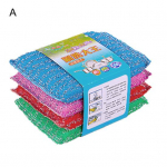 4 tk/komplekt Juhuslik puhastuslapp Mugav lai kasutus Peen uuenduslik tugev saaste eemaldamise hari k&ouml;&ouml;gi jaoks