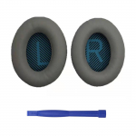 Pehmed k&otilde;rvapadjad e Proteiini asendusk&otilde;rvapadjad QC35 QC15 QC25 k&otilde;rvaklappidele K&otilde;rvaklappide k&otilde;rvatropid Kergesti kantavad 1 tumehall v&auml;rv