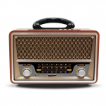 Kvaliteetne puidust retro kaasaskantav raadio muusikapleier AM/FM/SW Multifunktsionaalne Bluetooth k&otilde;lar Subwoofer Card Audio Caixadesom