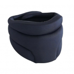 Reguleeritav pehme emakakaela kaelatugi kaelavalu leevendamiseks, pestav puuvillane kate Mugav magamiskrae meestele naistele hall