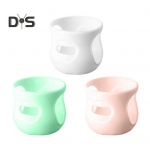 3 tk silikoonist pudeli varrukad 120 ml/240 ml lutipudelihoidja libisemisvastane BPA-vaba isolatsiooni&uuml;mbris klaasist beebipudelile 120ML