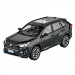 1/32 sulamist Toyota RAV4 linnamaasturi automudel M&auml;nguasja metallist survevaluga simulatsiooniga maastikus&otilde;idukid koos helivalgusega tagasit&otilde;mbamiskollektsiooni m&auml;nguasjad poistele