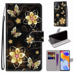 Redmi 13C Note 13 12 11 10 Pro Xiaomi Poco X4 X3 NFC X5 Pro M6 ilulillede mustriga PU nahast kaardihoidja Flip Wallet Kickstand telefoni korpus Xiaomi Redmi Note 10 Pro