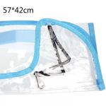 2tk/1tk Moodsa disainiga autoistme seljakaitse l&auml;bipaistev kate lastele jalamatt mudapuhastus 1pc sinine