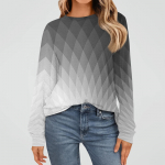 Naiste moodsad pikkade varrukatega s&auml;rgid, l&otilde;dva kaelusega topid, vabaaja r&otilde;ivad M