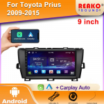 Raadio Auto DVD Android Toyota Prius XW30 2009-2015 Autole LHD RHD M&auml;ngija Peak Unit Multimeedia BT GPS DVD Carplay Navigatsioon 2K 4 core 1GB+32GB carplay
