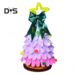 DIY Twist Stick J&otilde;ulupuu Mini DIY Tree Kit Keeratud j&otilde;ulupuu kaunistused Lauaplaadi kujuke kodupeo pulmakaunistuseks A