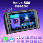 2 DIN Android Carplay autoraadio Volvo S80 jaoks 1998-2006 Multimeediumipleier peaseade Stereo GPS Navigatsioon BT WIFI 2+32GB 2+32GB