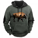Vintage Pullover Hoodid Meestele S&uuml;gis Retro Meeste Pusad Moodsad Oversized Pusa Pikad varrukad vabaaja Meeste R&otilde;ivad Topid S