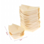 Kodupeo pulmatarbed Sushi salati magustoidukauss M&auml;nnipuidust serveerimiskauss 8.5cm*6.0cm