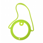 Silikoonist libisemisvastane veepudeli k&auml;epideme rihm koos p&otilde;hjaga, vastupidava tassi kandja kandetrossiga One Size punane