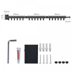 Sise- ja v&auml;listingimustes kasutatavad alumiiniumist &uuml;lest&otilde;stetavad seinakinnitused Ruumis&auml;&auml;stlikud kodupesu N&ouml;&ouml;rid riidekuivatusrest Kodutarvikud 1 rod