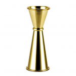 Cocktail Jigger roostevabast terasest 1/2Oz baarmeni m&otilde;&otilde;teriist kokteilide jaoks Kahepealine disain raskeveokite jigger baarmenidele h&otilde;be